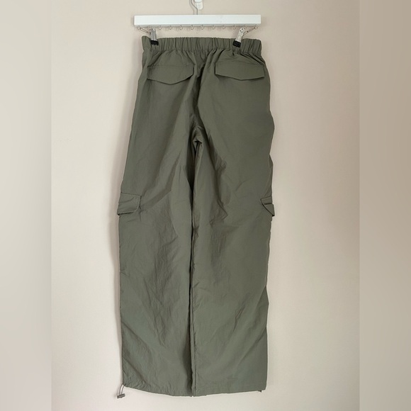 WILO THE LABEL PARACHUTE CARGO PANT OLIVE XS NWT - Picture 2 of 11